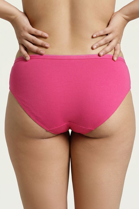 Zivame Anti-Microbial Low Rise Full Coverage Hipster Panty (Pack of 3) - Multicolor — image 6